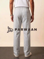 Best Comfy Pleated Grey Trouser For Casual Wear and Events.
