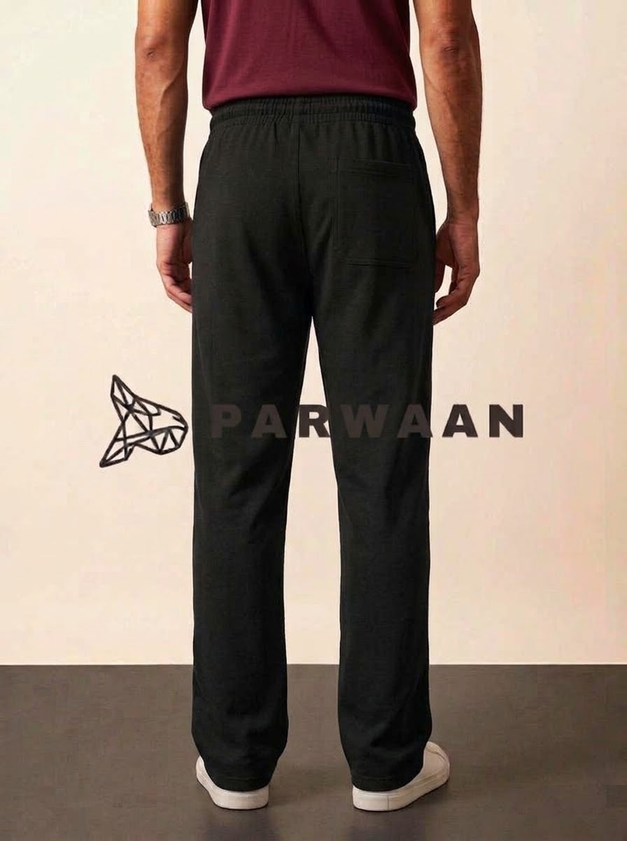 Best Comfy Pleated Black Trouser For Casual Wear and Events.