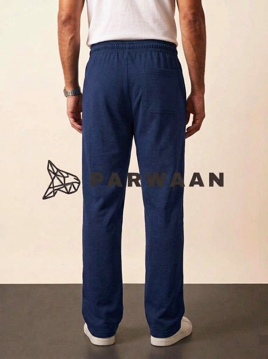 Best Comfy Pleated Navy Blue Trouser For Casual Wear and Events.
