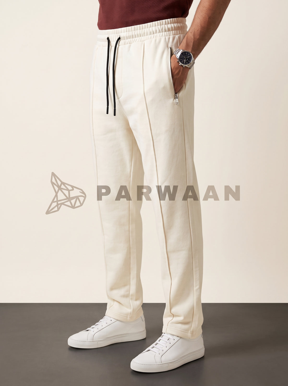 Best Comfy Pleated Black Trouser For Casual Wear and Events.