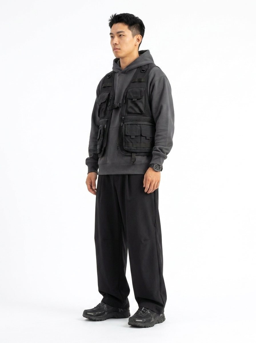 Best Comfy Pleated Navy Blue Trouser For Casual Wear and Events.