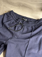 Best Comfy Pleated Navy Blue Trouser For Casual Wear and Events.