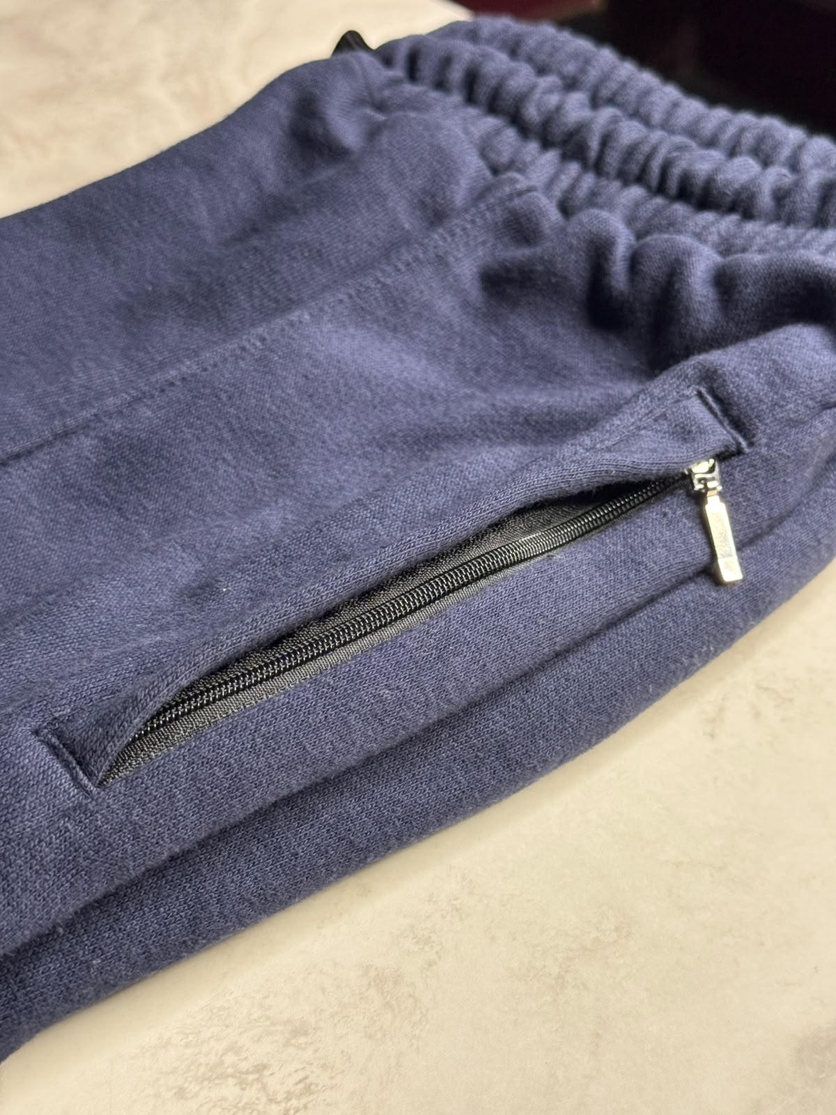 Best Comfy Pleated Navy Blue Trouser For Casual Wear and Events.